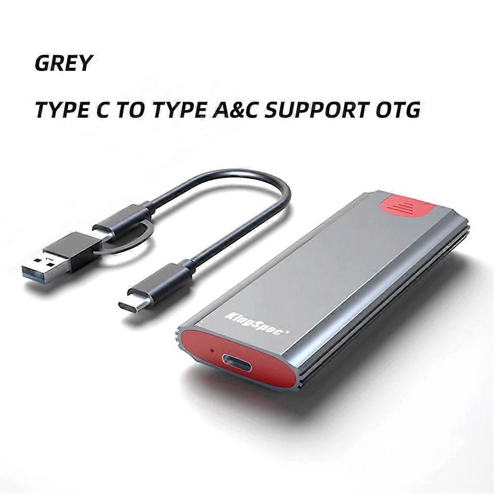 KingSpec M2 NVMe SSD Case 10Gbps HDD Box M.2 NVME SSD to USB 3.1 Enclosure Type-A to Type-C Cable for M.2 SSD With OTG