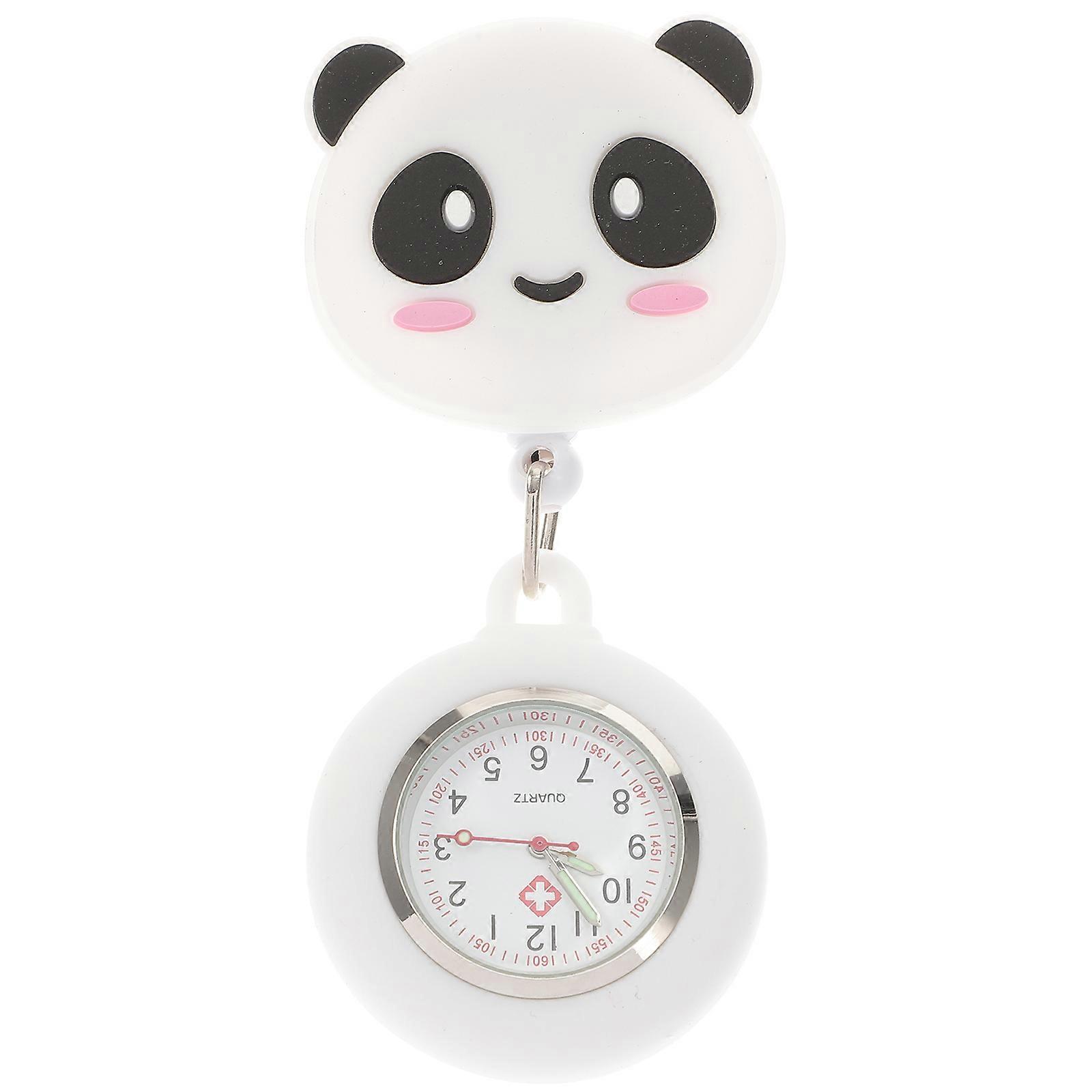 Joustava Panda Taskukello Panda Taskukello Joustava Roikkuva Kello