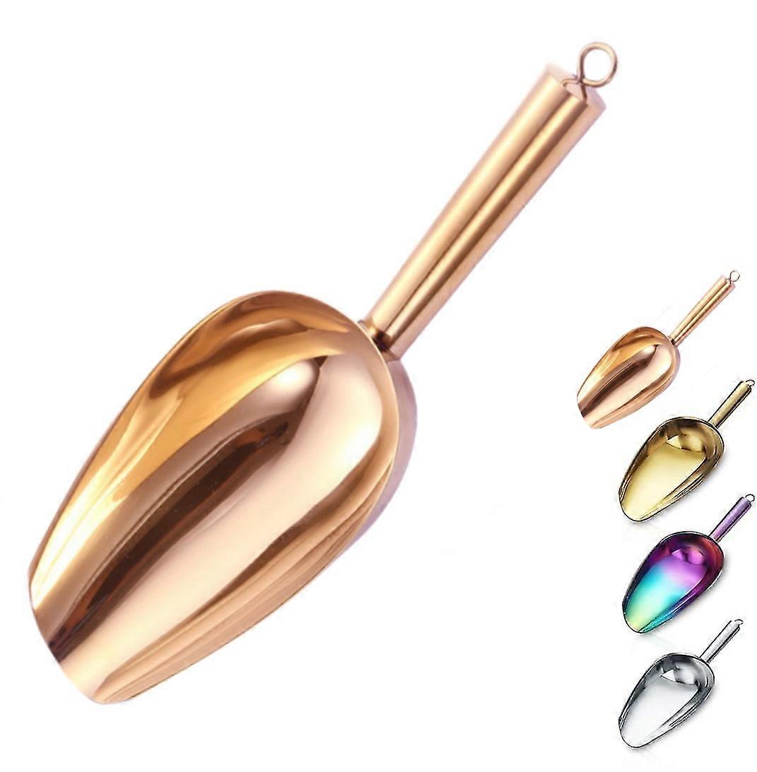 Edelstahl-Metall-Eisschaufel für Eismaschine