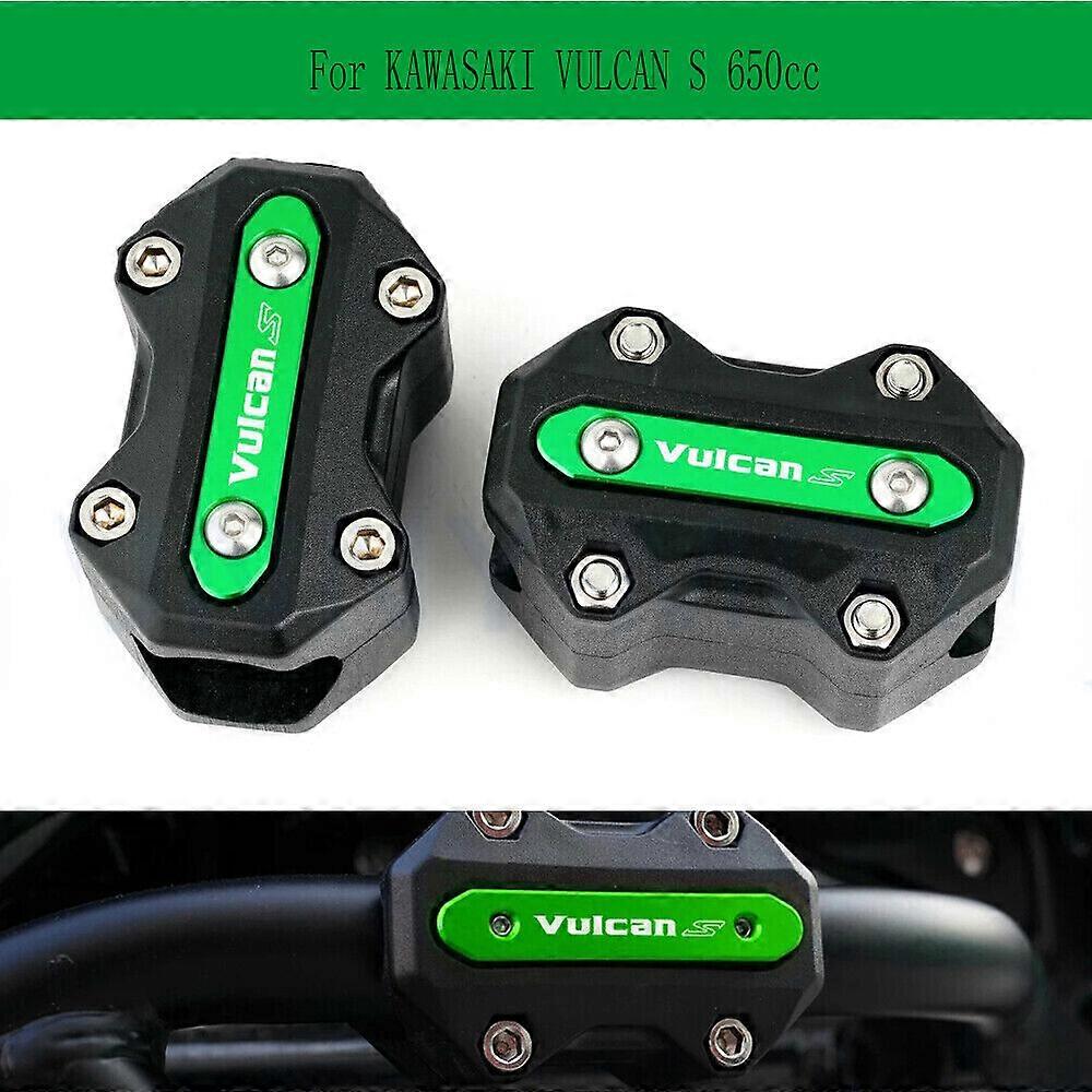 Engine Protection Guard Bumper Decorative Block For KAWASAKI VULCAN S 650cc
