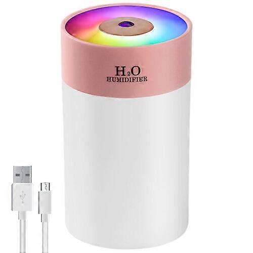 Elektrisk luftdiffuser luftfukter aromaolje led nattlys avslappende defuser