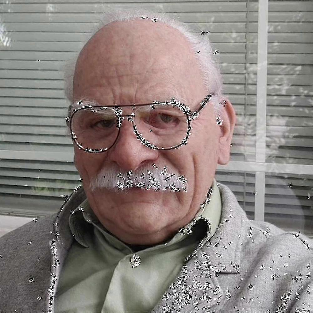 Yeni Trend Cadılar Bayramı Cosplay Kel Yaşlı Adam Yüz Maskeleri Parti Sahne Yetişkin