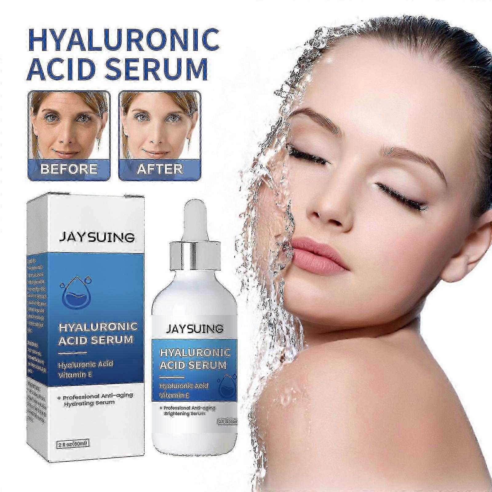 Jaysuing Hyaluronic Acid Essence Hydrating, Whitening, Rejuvenating, Firming, Diminishing Fine Lines, Anti-Aging and Anti-wrinkle |