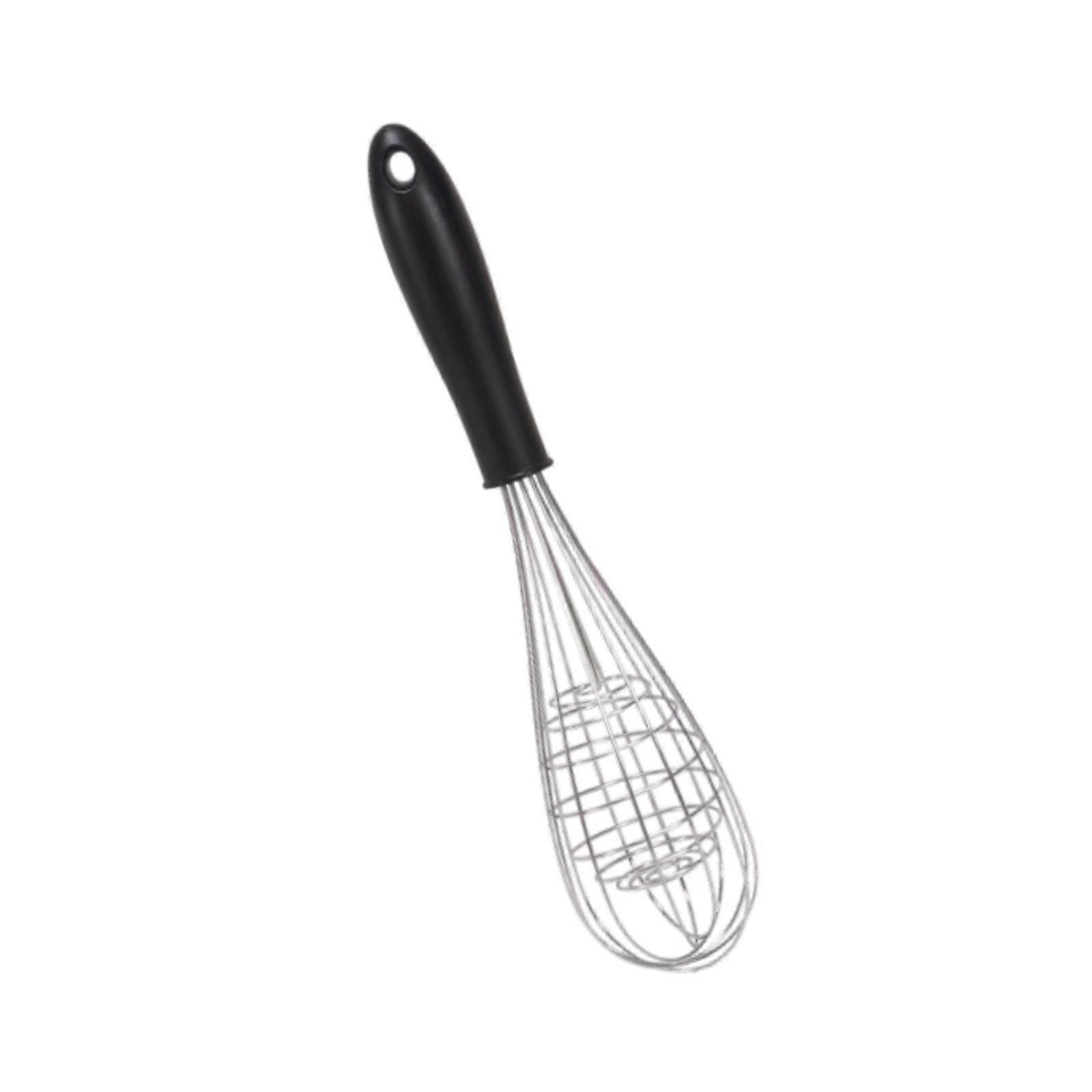 Egg Whisk Portable Easy Hanging Manual Egg Beater for Whipping Baking Mixing 10 inch