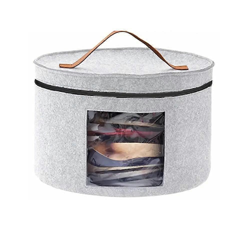 Felt Hat Storage Bucket Large Capacity Dustproof Storage Case For Shopping