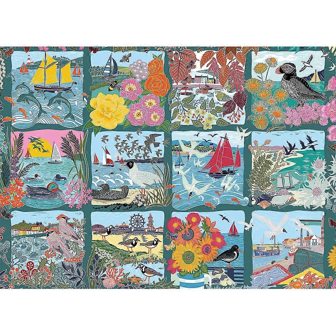 Gibsons Coastal Calling Jigsaw Puzzle (1000 Pieces)