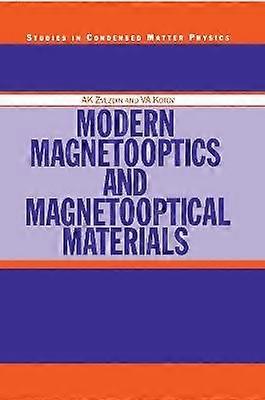 Modern Magnetooptics and Magnetooptical Materials