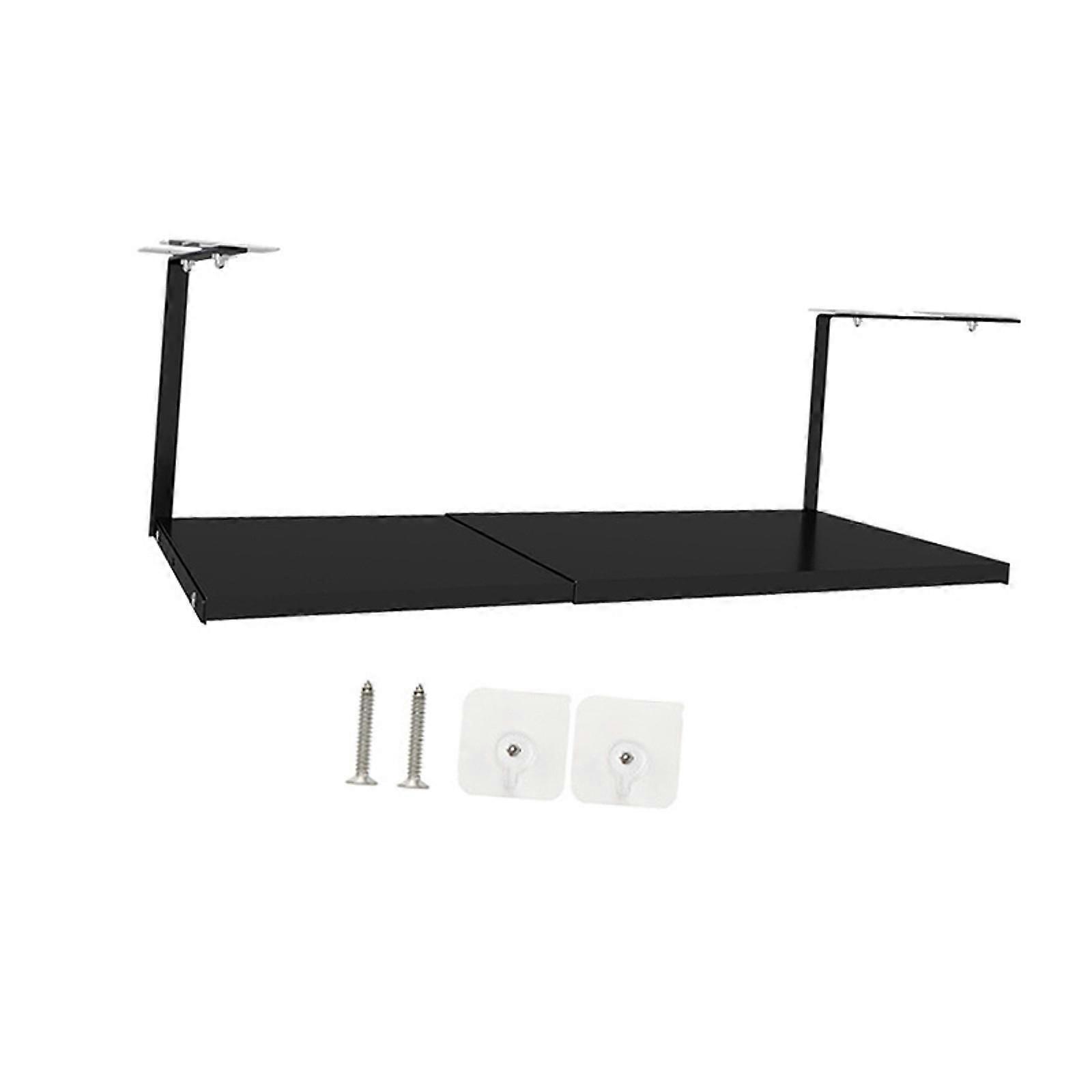 under Shelf Organizer Extendable Under Shelf Storage for Laundry Room Pantry White