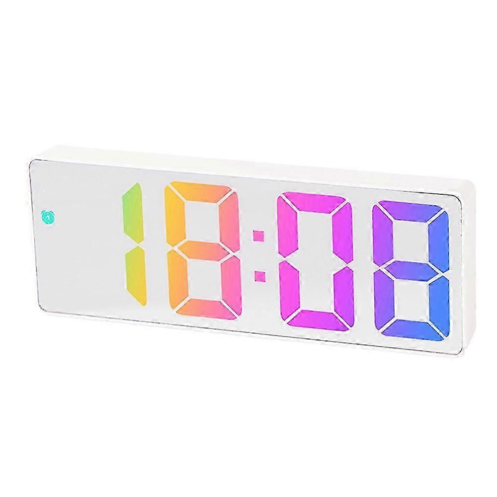 Digital Clock, LED Alarm Clock for Bedroom, Electronic Desktop