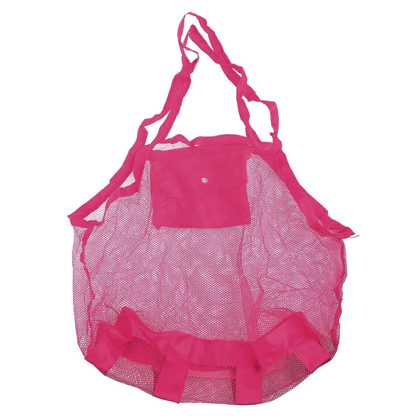 Mesh Beach Bag for Extra Large Net Tote for Kid’s Sand Pool Supplies Big Size High Quality Quick Dry for Shell Storage  yellow