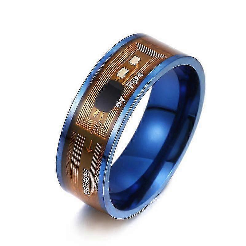 Nfc Smart Ring Portable Compact Wearing Id Recognition Device Multifunctional Finger