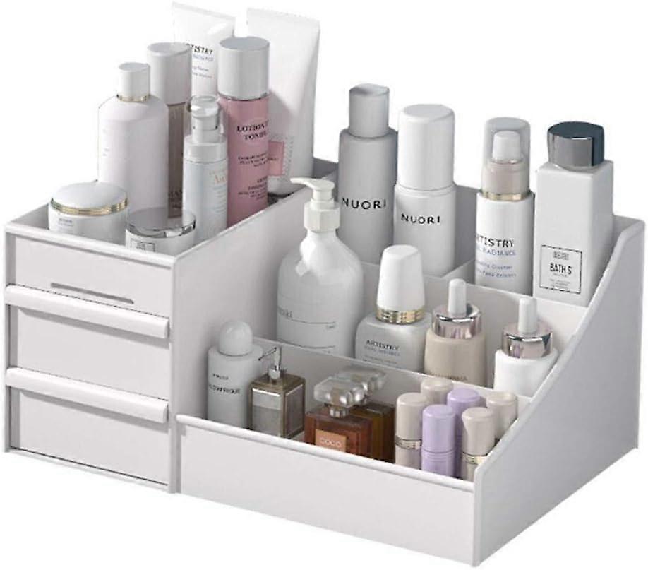 Vanity Essential, Makeup Organizer With Drawers For A Sleek And Tidy Space, Designed For Versatility