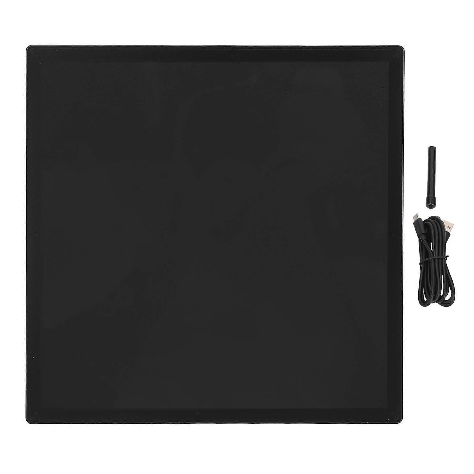 16x16 Pixel Art LED Display, USB Powered, App Control, Clock, Animation, Programmable Screen for Office Wall Decor