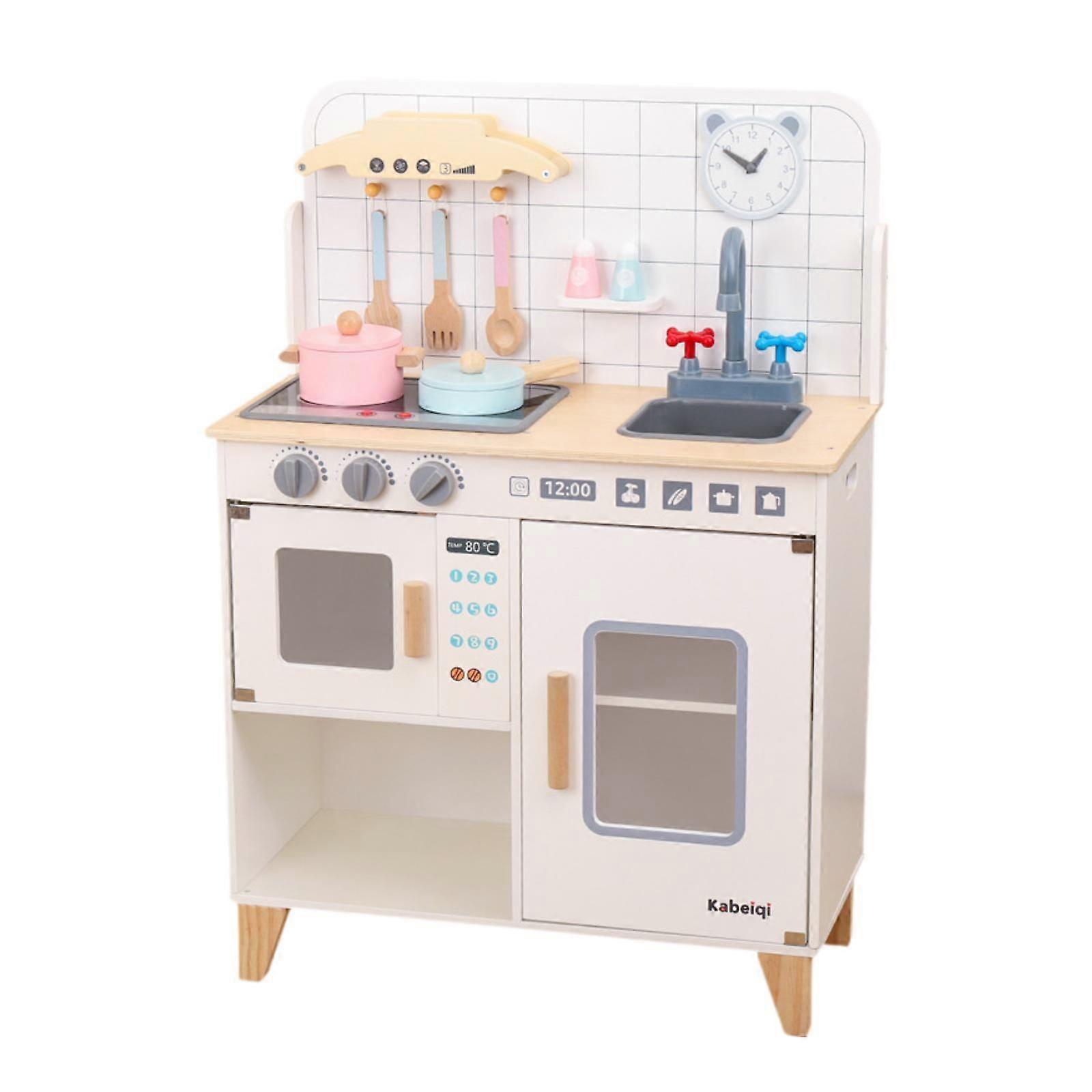 Kitchen Toy Playset Role Play Accessories Simulation Play Kitchen Set for 3+ kitchen