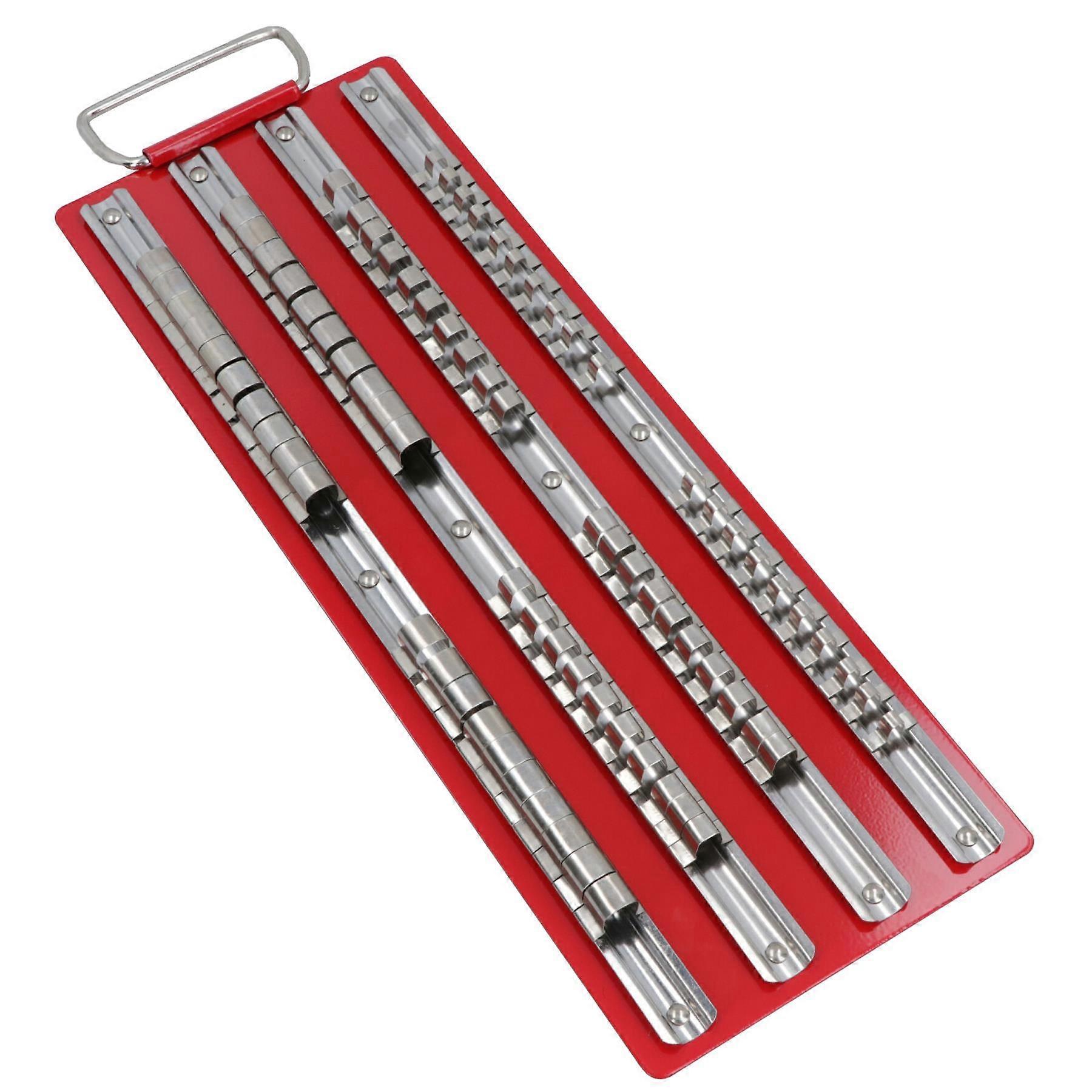 Socket Holder / Tray / Rack / Rail Storage 1/4" 3/8" and 1/2" drive 80pc LSR07