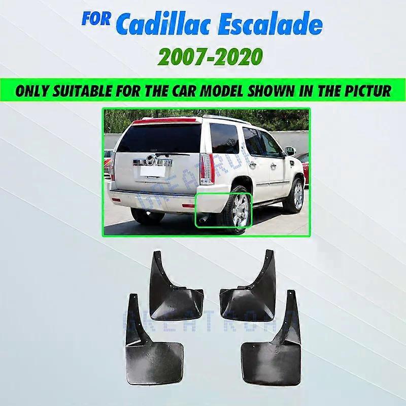 Mudflaps Splash Guards Mud Flap Car Mud Flaps For Cadillac Escalade 2007 - 2020 GMT900 Mudguards Fender 2008 2009 2010 2011 2012