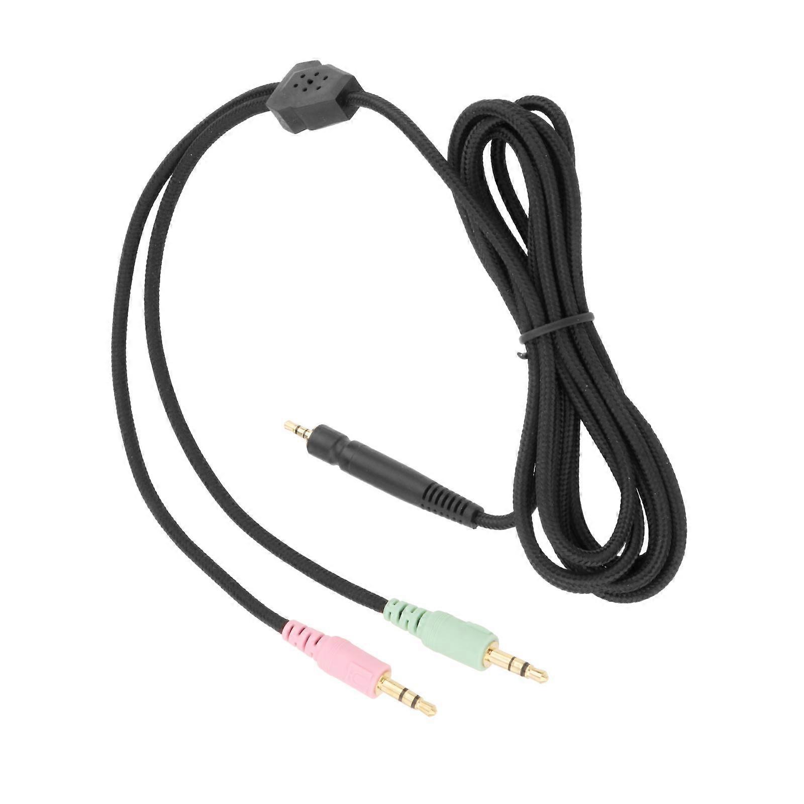 3.5mm Audio Headph Splitter Splitter Replacement, Black AUX Splitter Adapter