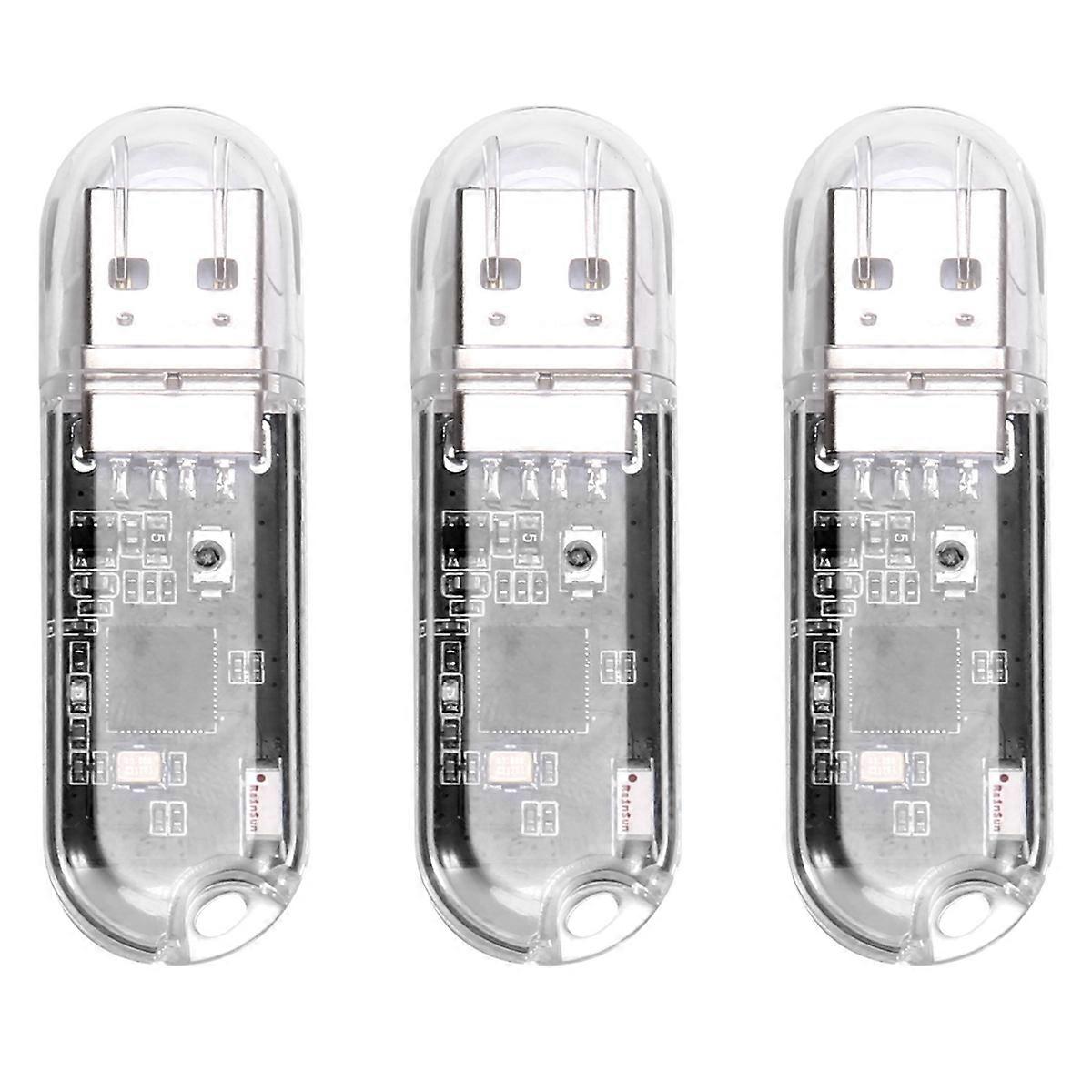 3PCS USB Miner BTC Miner 45-50KH/S Solo Lottery Miner Bitcoin Mini Miner Asic Mining for Office Home