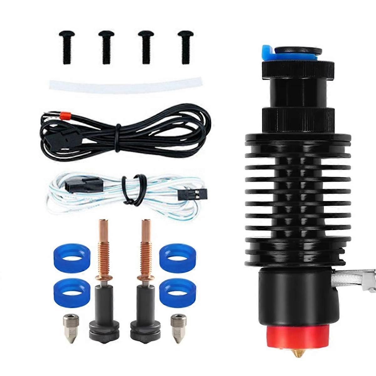 For Ceramic Hotend Kit V6 Radiator Brass Nozzle B