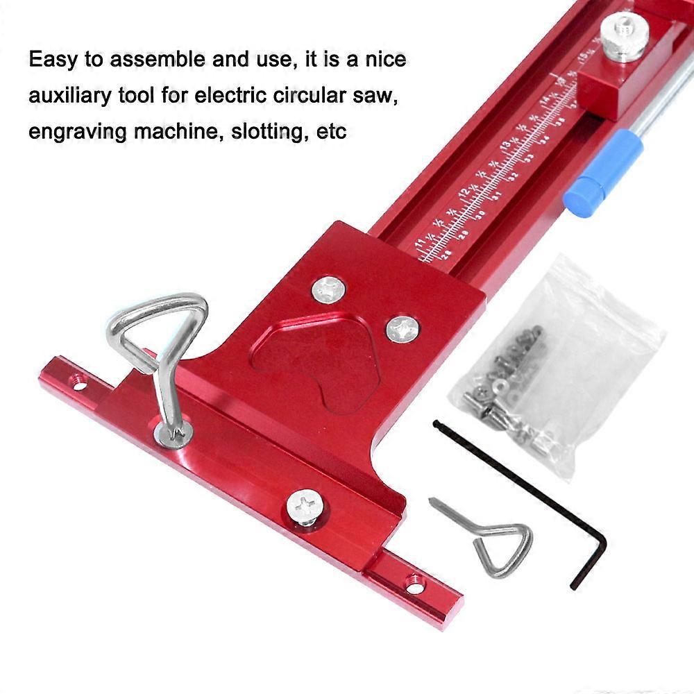 Woodworking Parallel Guide Rail System Electric Circular Saw Track Engraving Machine Slotting Parallel Sliding Rail Auxiliary Tool