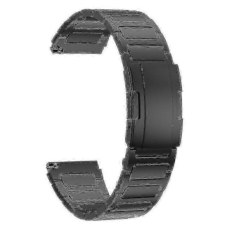 Βραχιολάκι κράματος τιτανίου 22mm για Huawei Watch 4/watch 4 Pro, βραχιόλι λουριού ρολογιού πόρπης χελώνας (PrettyJ)