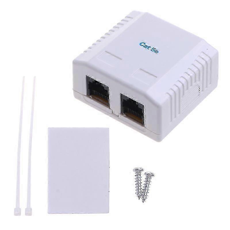 Ethernet Cat5e Rj45 Keystone Jacks Module Connector for Wall Plate & Patch Panel