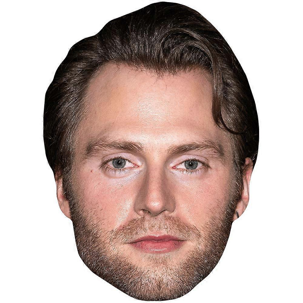 Calahan Skogman (Beard) Celebrity Mask, Flat Card Face