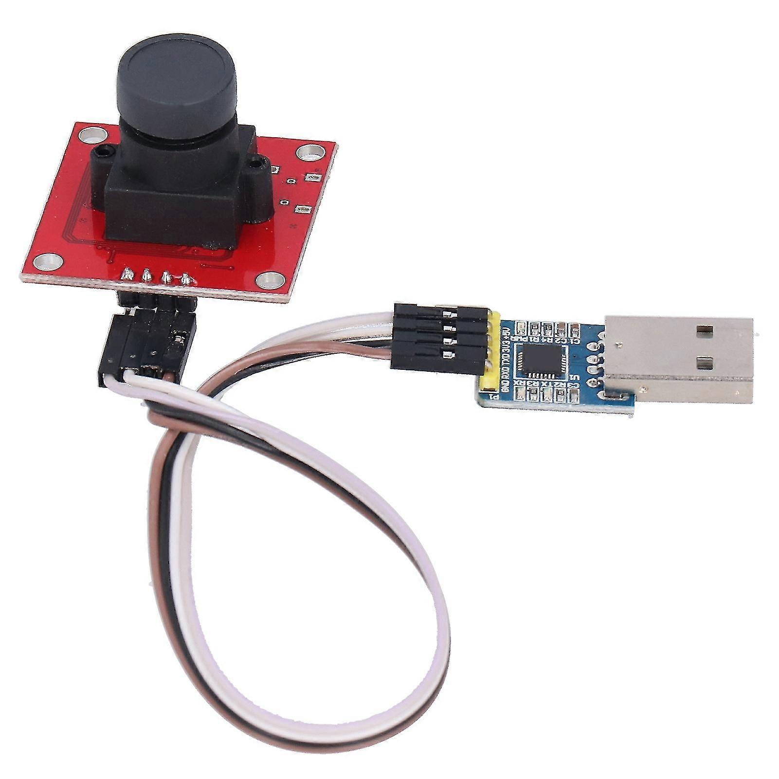 USB Camera Module OV2640 JPEG Output High Definition DIY Video System Webcam ModuleMonochrome Image