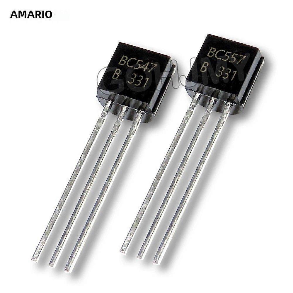 100PCS BC547+BC557 TO-92 50PCS BC547B+50PCS BC557B Transistor New Voltage Regulator DIP Individual Package