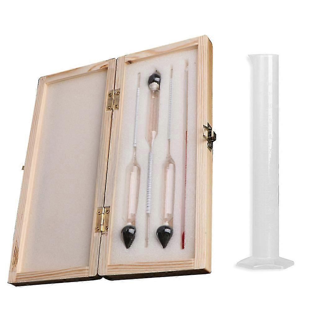 5 Pcs Hydrometer Tester Vintage Measuring Bottle Set Tool Alcoholmeter Alcohol