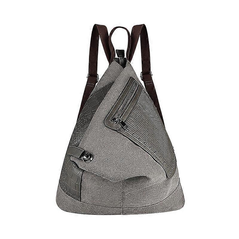 FB01 Irregular Canvas Backpack