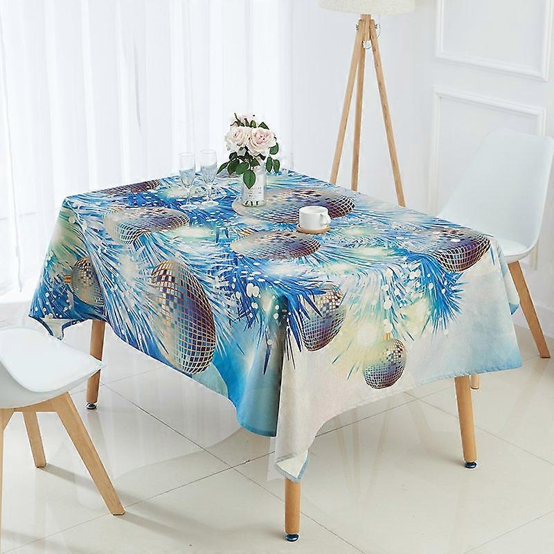 Nappe imperméable en lin crypté ménage 90x90cm