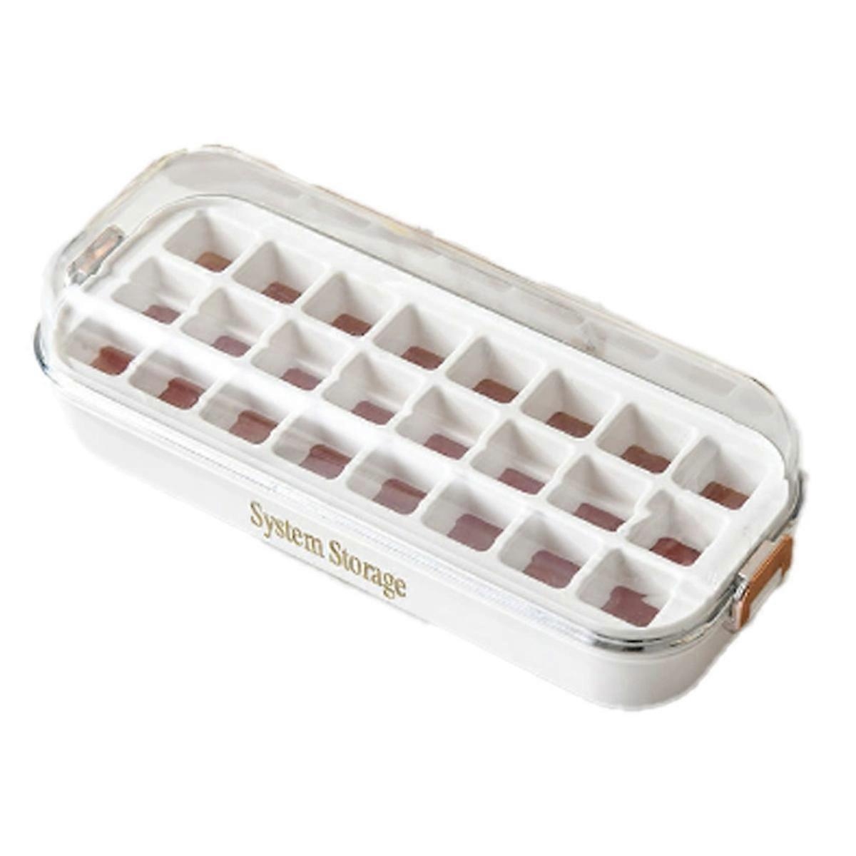 24Grid Press Type Ice Tray Mold DIY Ice Maker Ice-Cube Tray,A