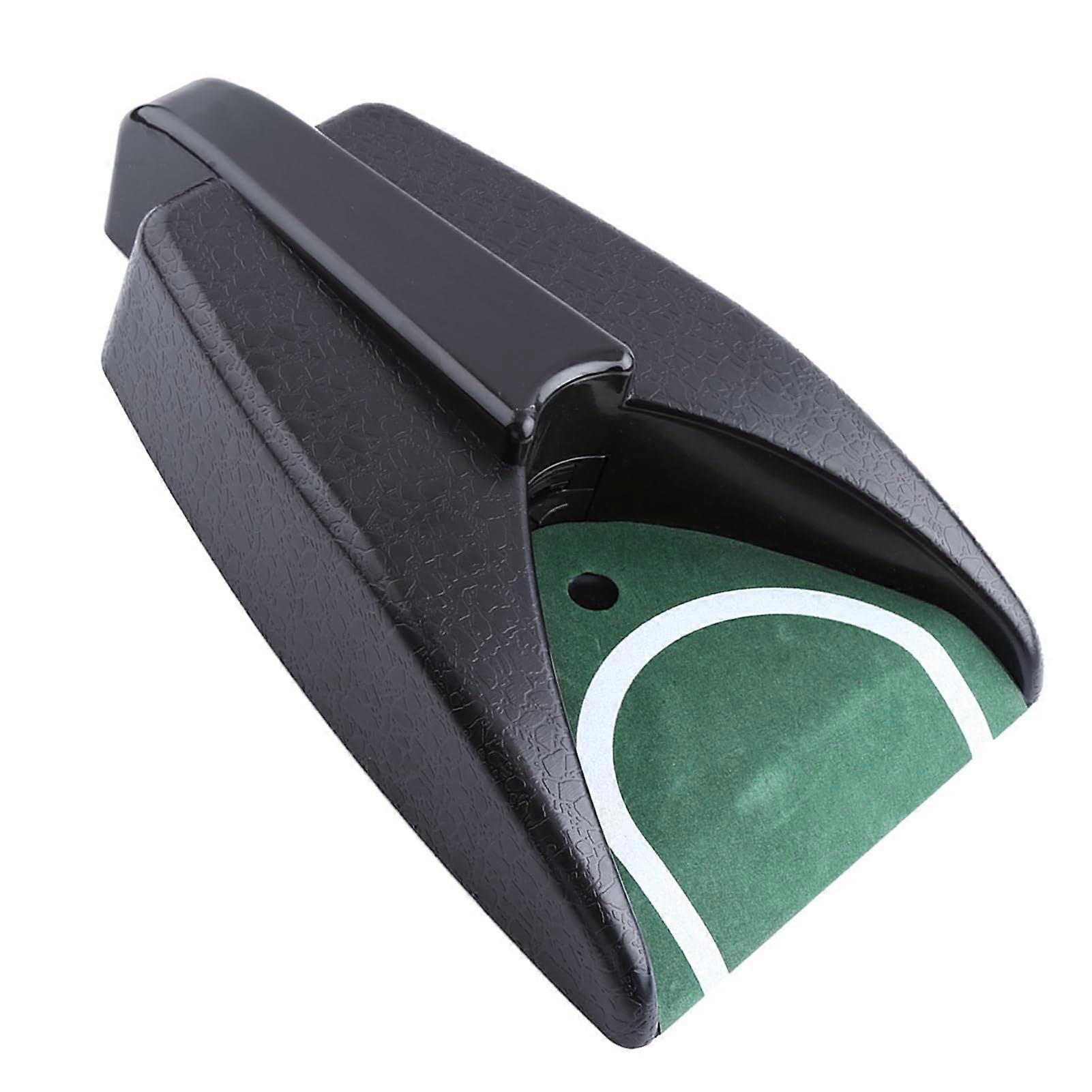 Practice putting with an Automatic Ball  to enhance golf training.