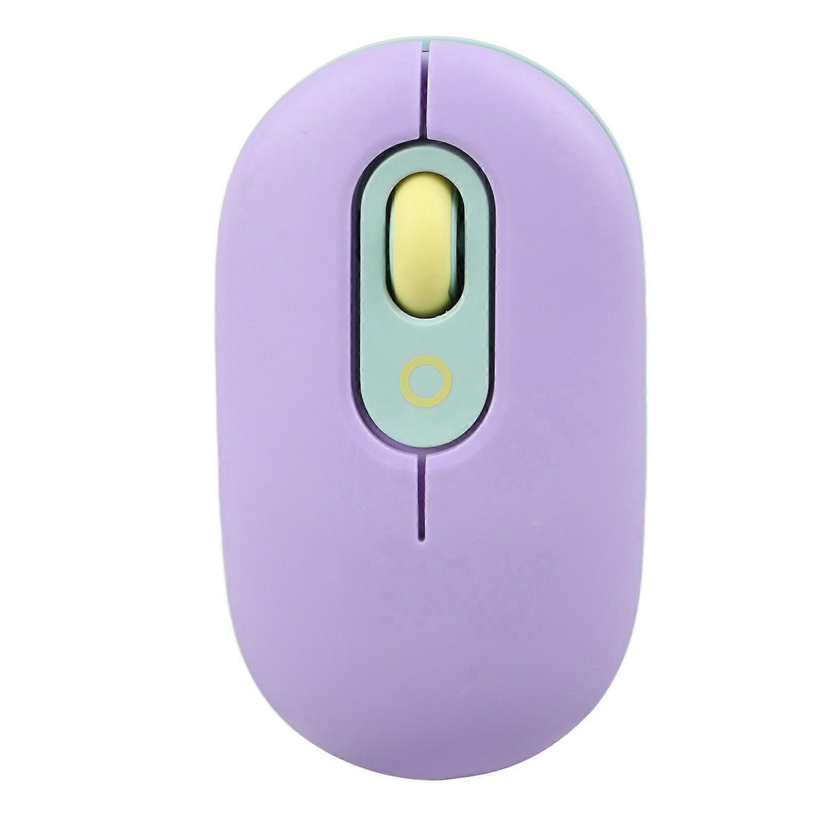 SQCLV Bluetooth Wireless Mouse 2.4GHz Dual Mode Mouse Portable Silent Cordless Computer Mice For Computers