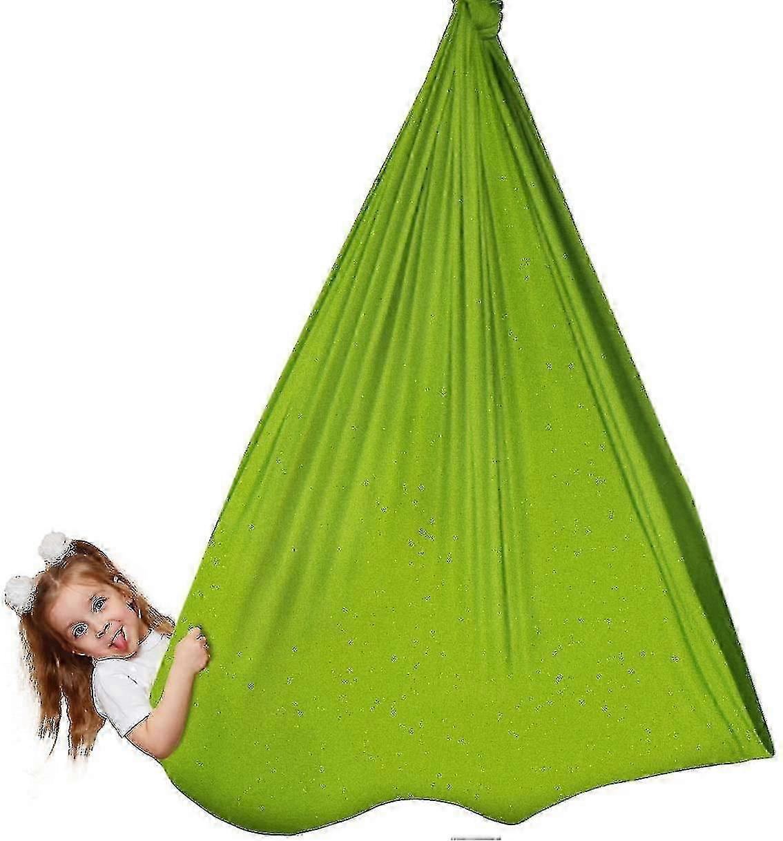 Innendørs terapi swing for barn, myk ock swing med s