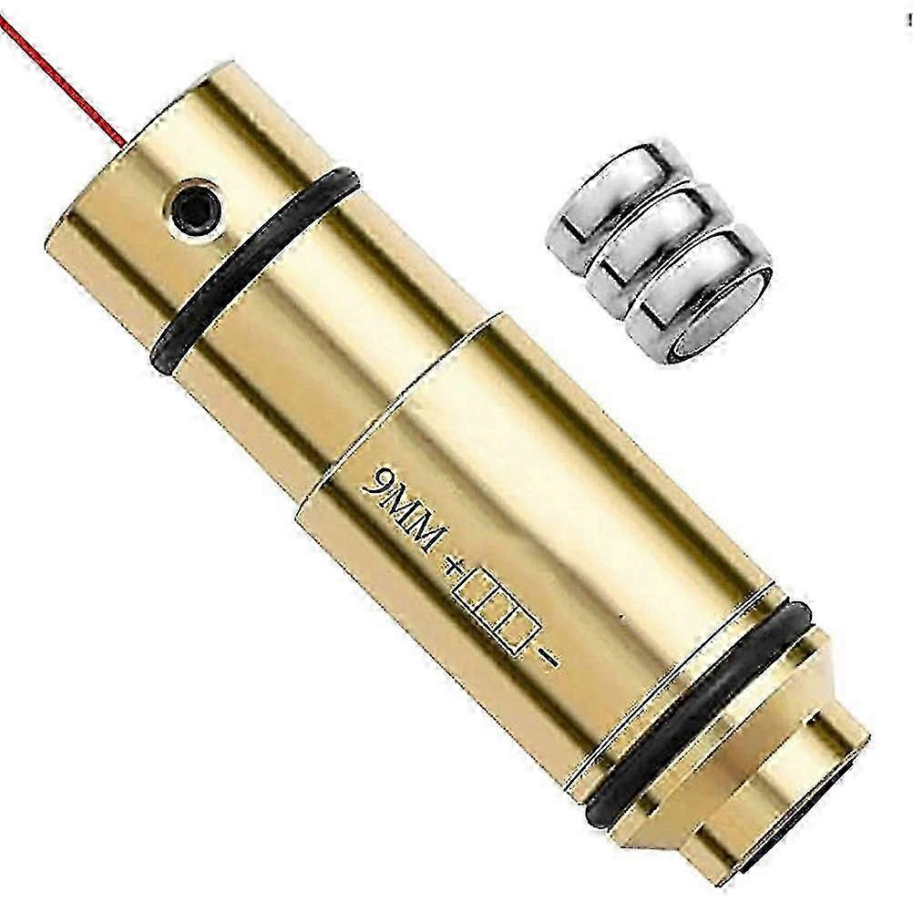 Cartuș de antrenament în infraroșu de 9 mm cu inele de rezervă Bombă de antrenament cu infraroșu cu cap plat pentru antrenament la foc uscat LD Simulation Shooting Aiming Locator