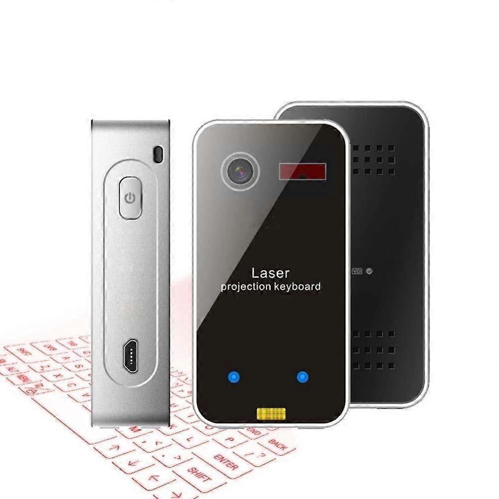Portable Bluetooth Virtual Laser Keyboard Wireless Projector Keyboard With Mouse function For iphone Tablet Computer Phone
