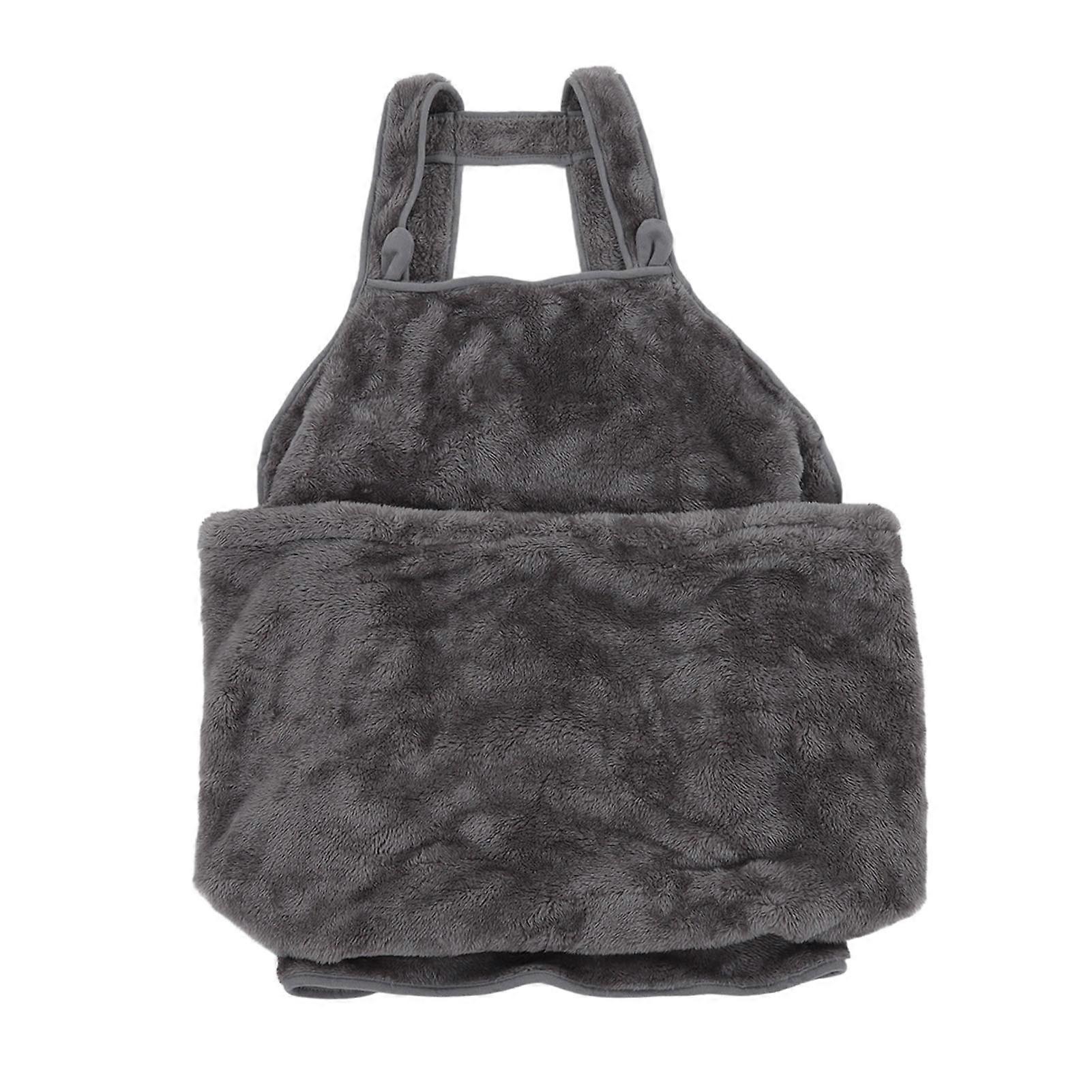 Cat Bag Polyester Fiber Warm Comfortable Portable Pet Carrier Sling Backpack with Stretchable Rope