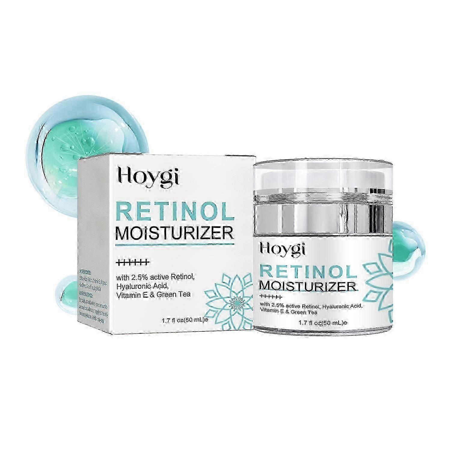 Hoygi Retinol Moisturizing Cream Facial Skin Firming Lightens Fine Lines Moisturizing Anti-Wrinkle C
