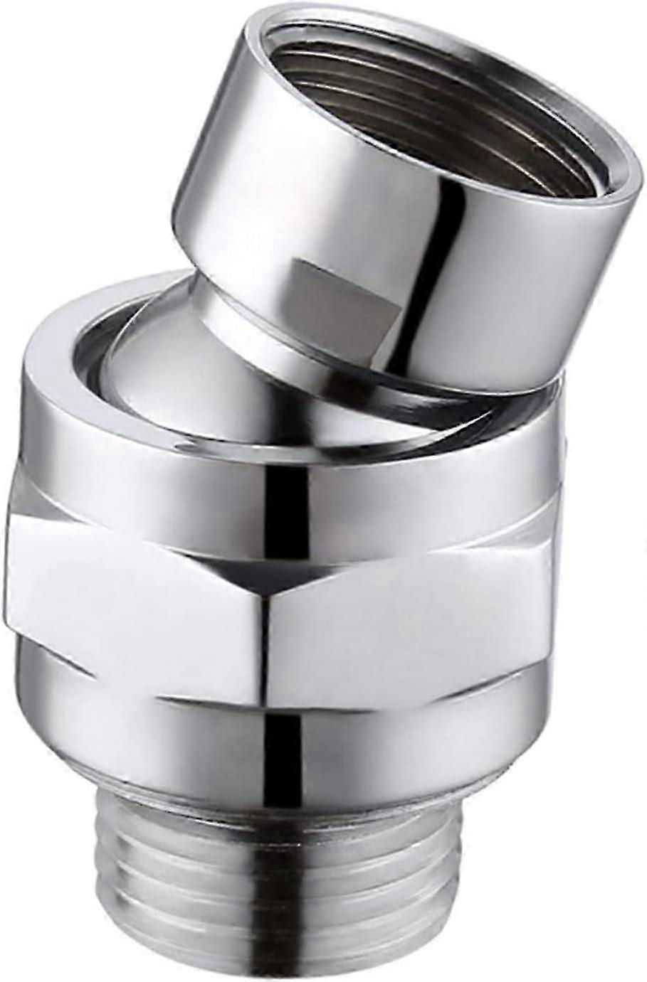 Adjustable Brass Swivel Ball Joint, Shower Connector Swivel Ball Joint, Shower Ball Joint Adapter, Suitable For Connecting Shower Heads And Water Pipe