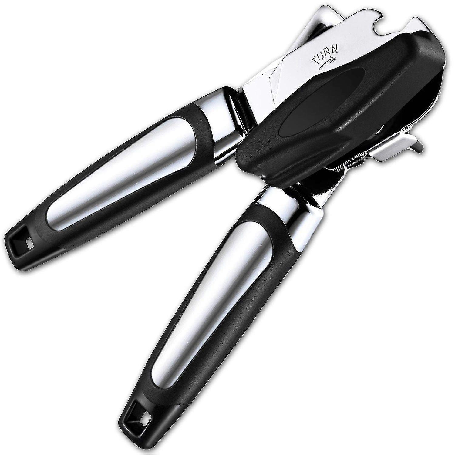 Manual Can Opener, Ergonomic And Easy To Use, With Large Twist Knob