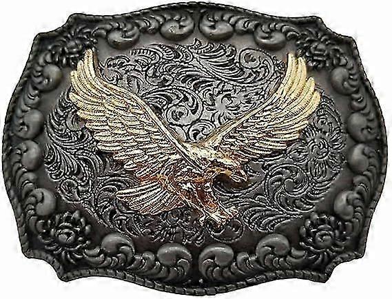 Eagle Men's Belt Buckle (Size: 1.5")