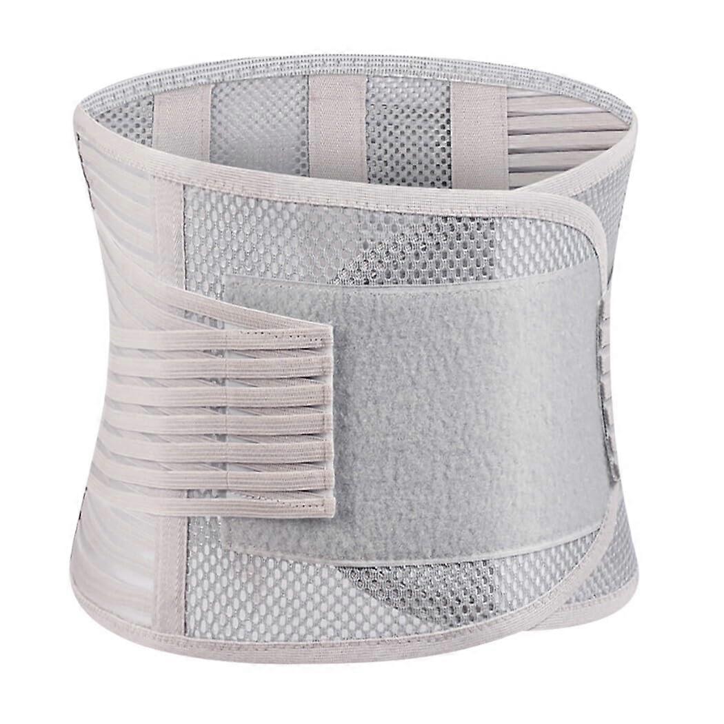 Unisex Lumbar Support Fitness Waist Belt Adjustable Elastic Support for Weightlifting and Training