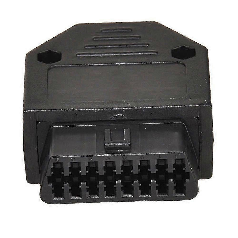OBD2 16 Pin Connector Socket Diagnostic Tool Adapter with Enclosures and Terminals for Compatible Devices