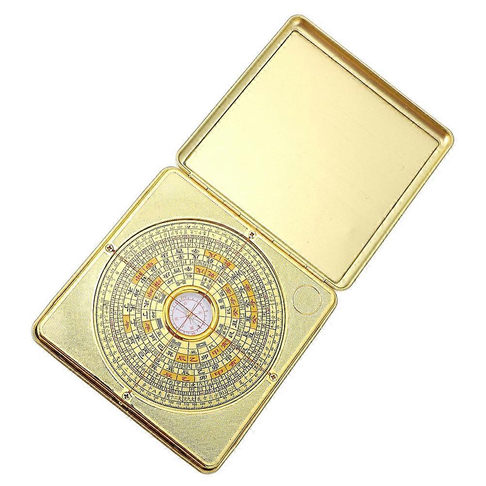 Stylish Bagua Compass, Retro Ornament for Divination and Feng Shui Applications