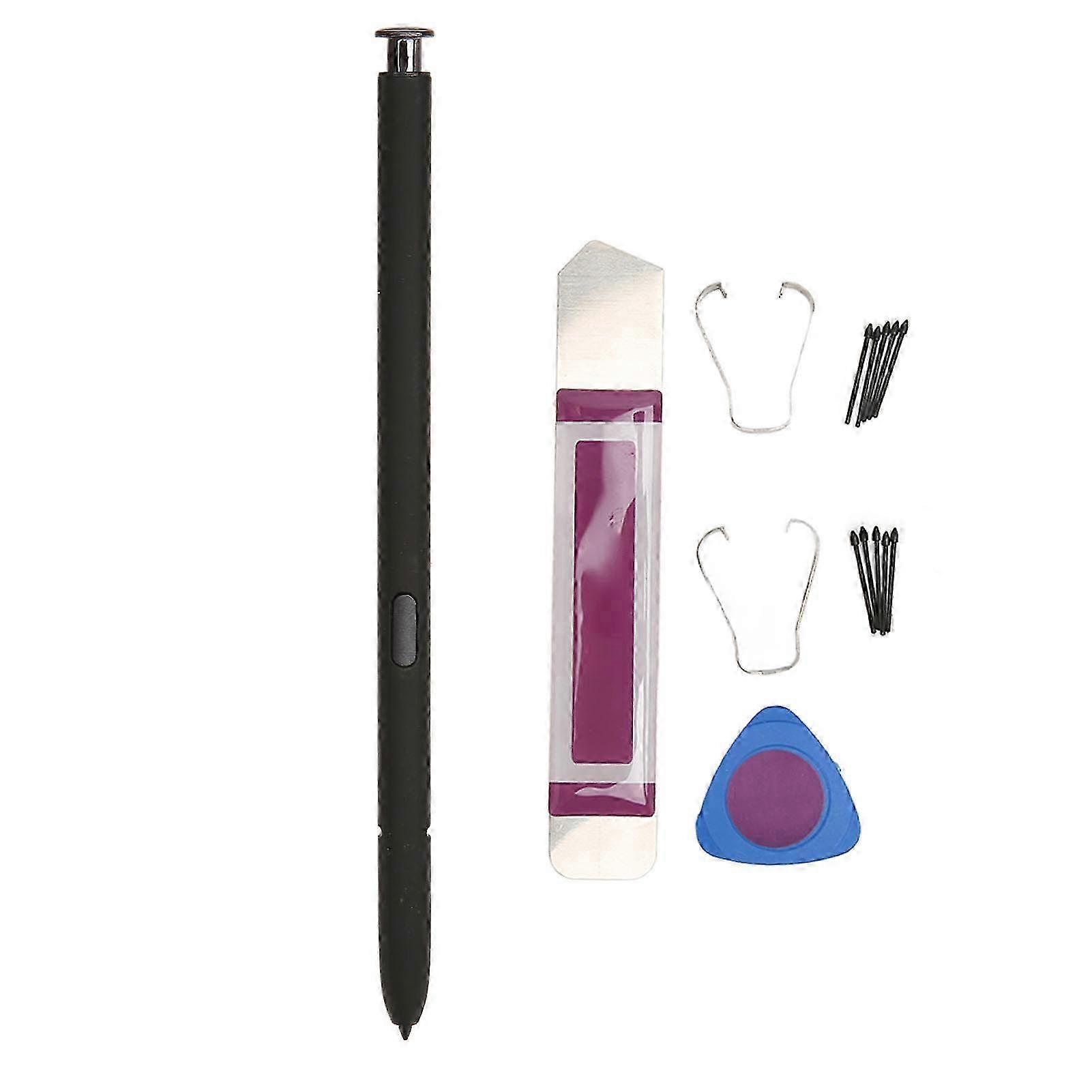 High Precision Stylus Pens for Touch Screens, Replacement Stylus Pen with 10 Tips for Compatible Devices, Non-Bluetooth, Black Color