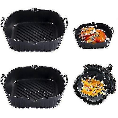 مقلاة هوائية سيليكون وعاء خبز سلة فرن غير لاصق Reusable.liners.microwavable