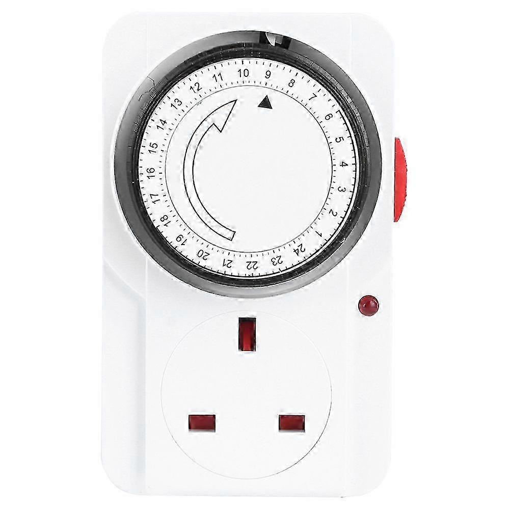 24H Mechanical Timer Switch UK Plug 240V Smart Control
