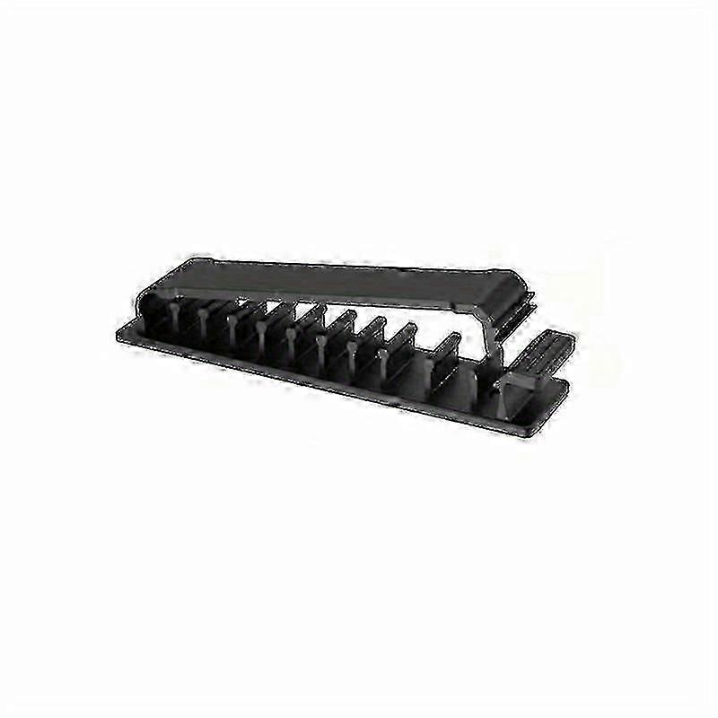 3pcs 10-Pack Black Cable Clips - Durable Plastic Cord Organizers